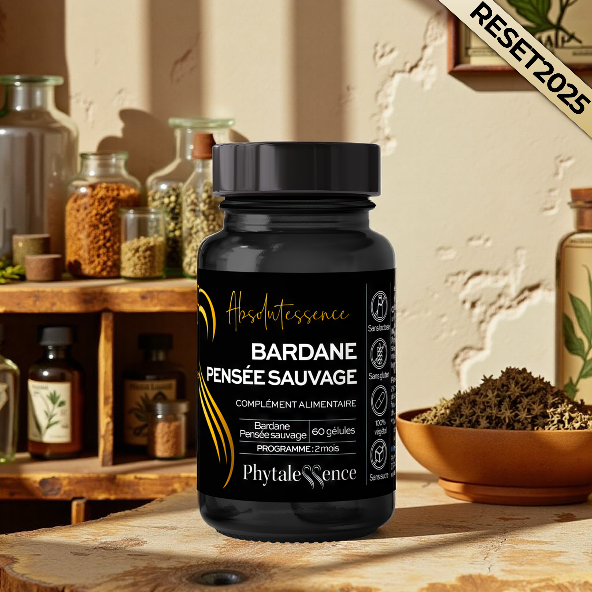 BARDANE PENSÉE SAUVAGE