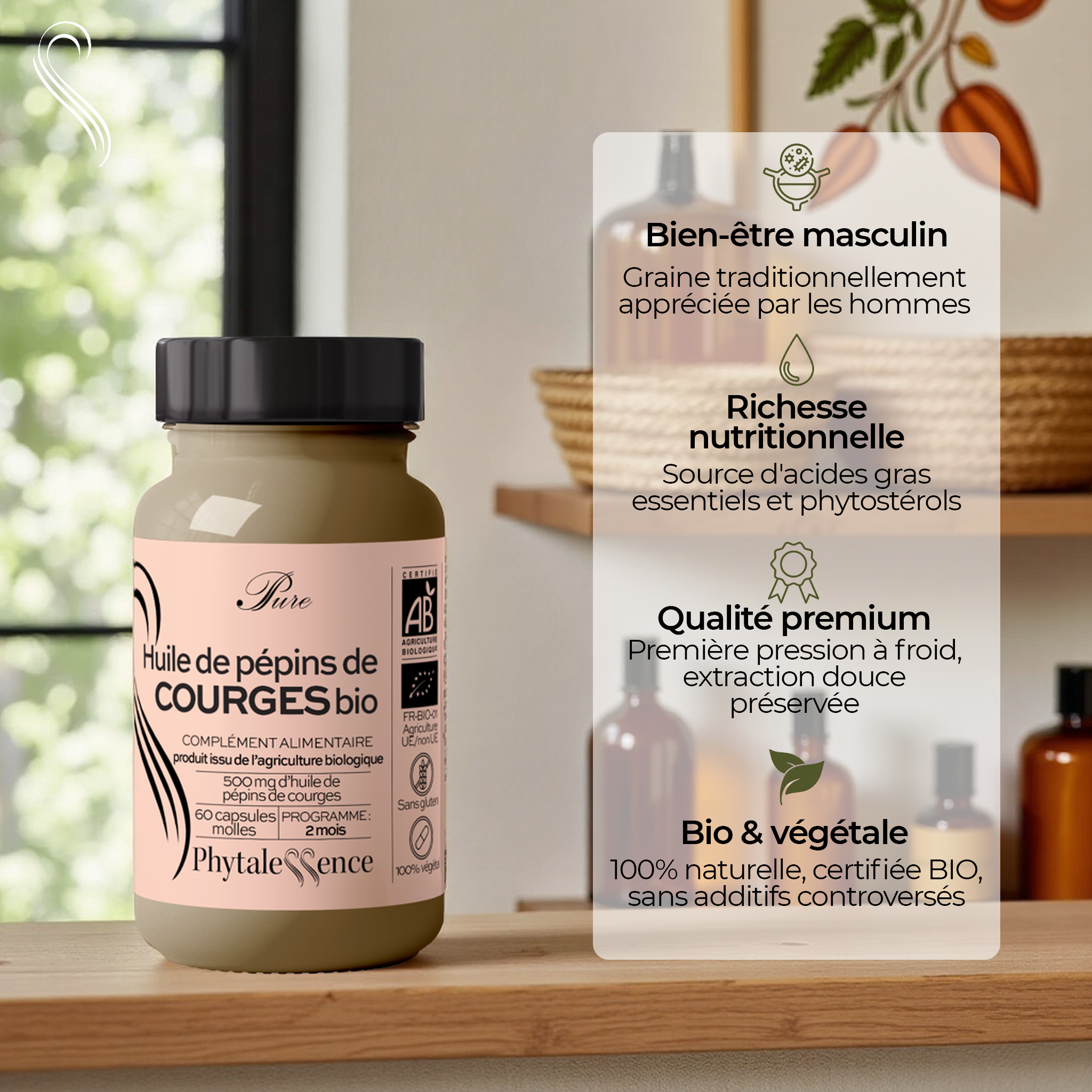 PÉPINS DE COURGE BIO