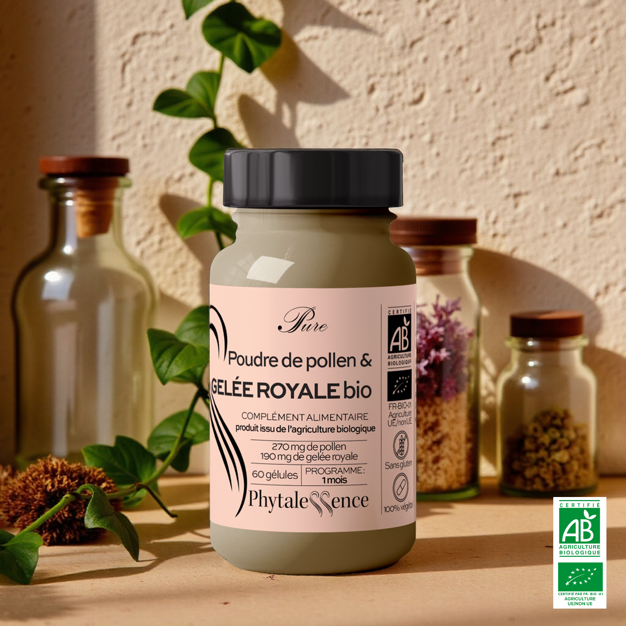 JALEA REAL EN POLVO – POLEN ORGÁNICO