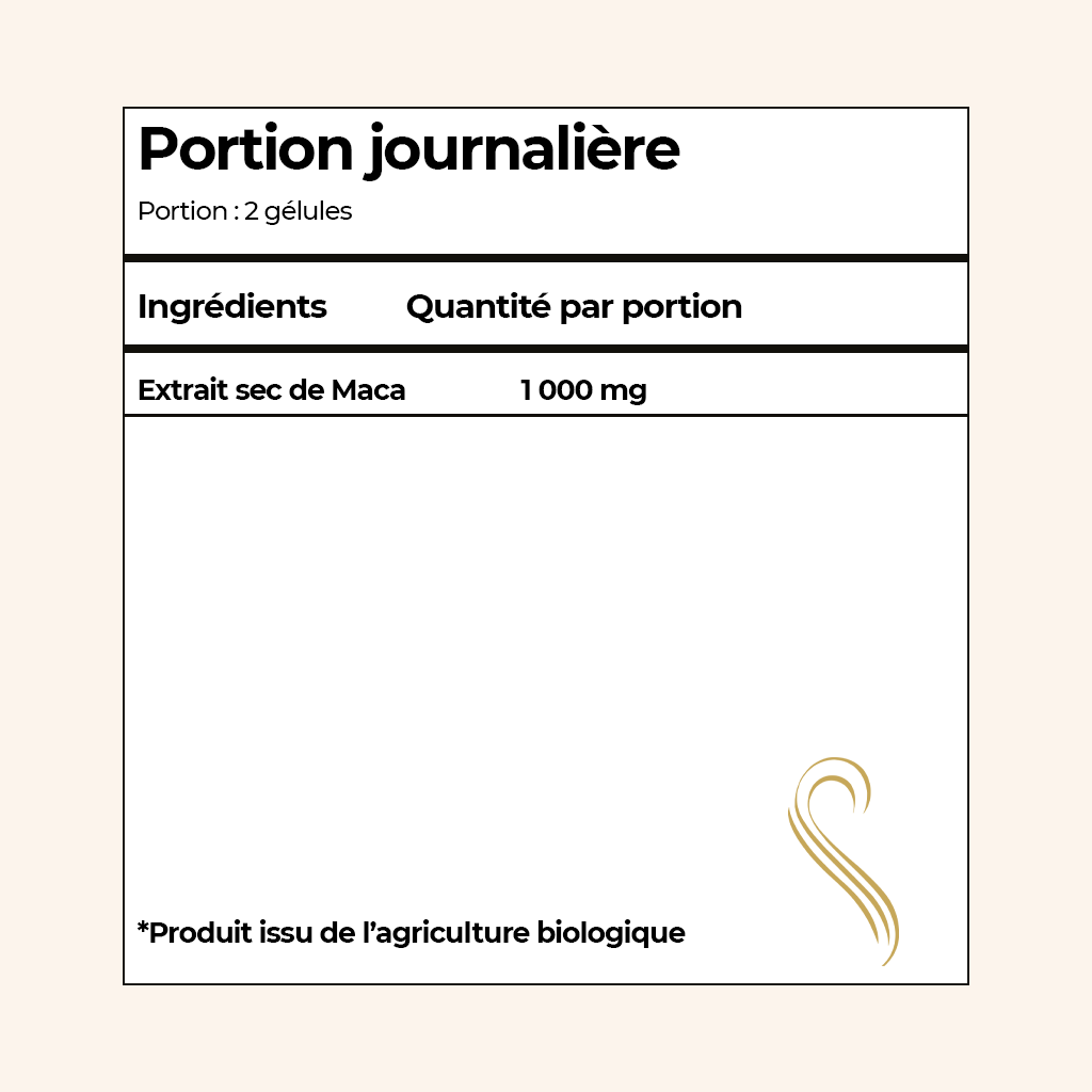 EXTRACTO SECO DE MACA ORGÁNICA