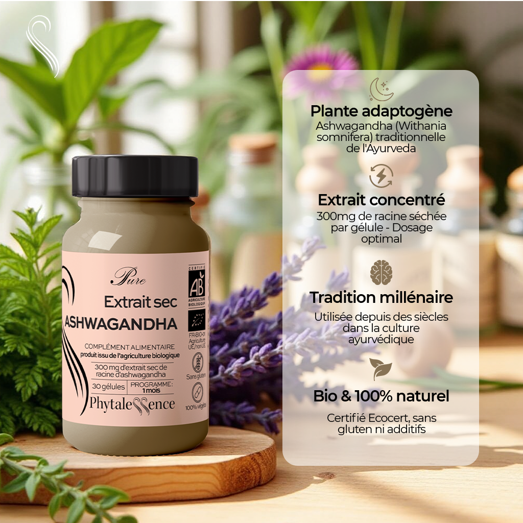 EXTRACTO SECO DE ASHWAGANDHA ORGÁNICO