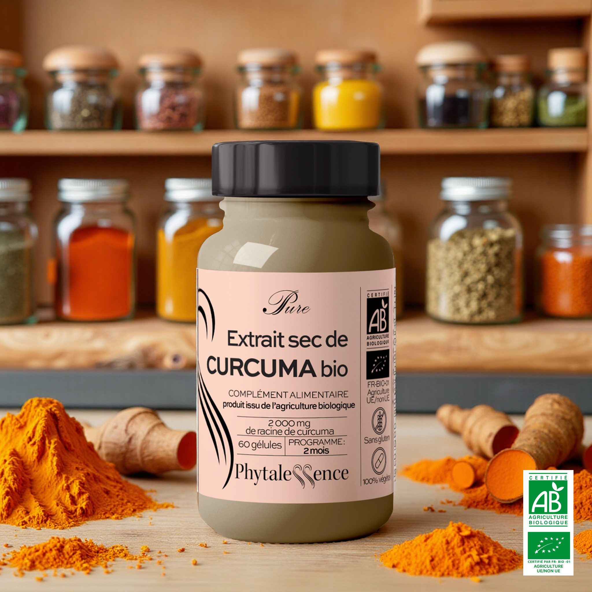 EXTRACTO SECO DE CÚRCUMA ORGÁNICA