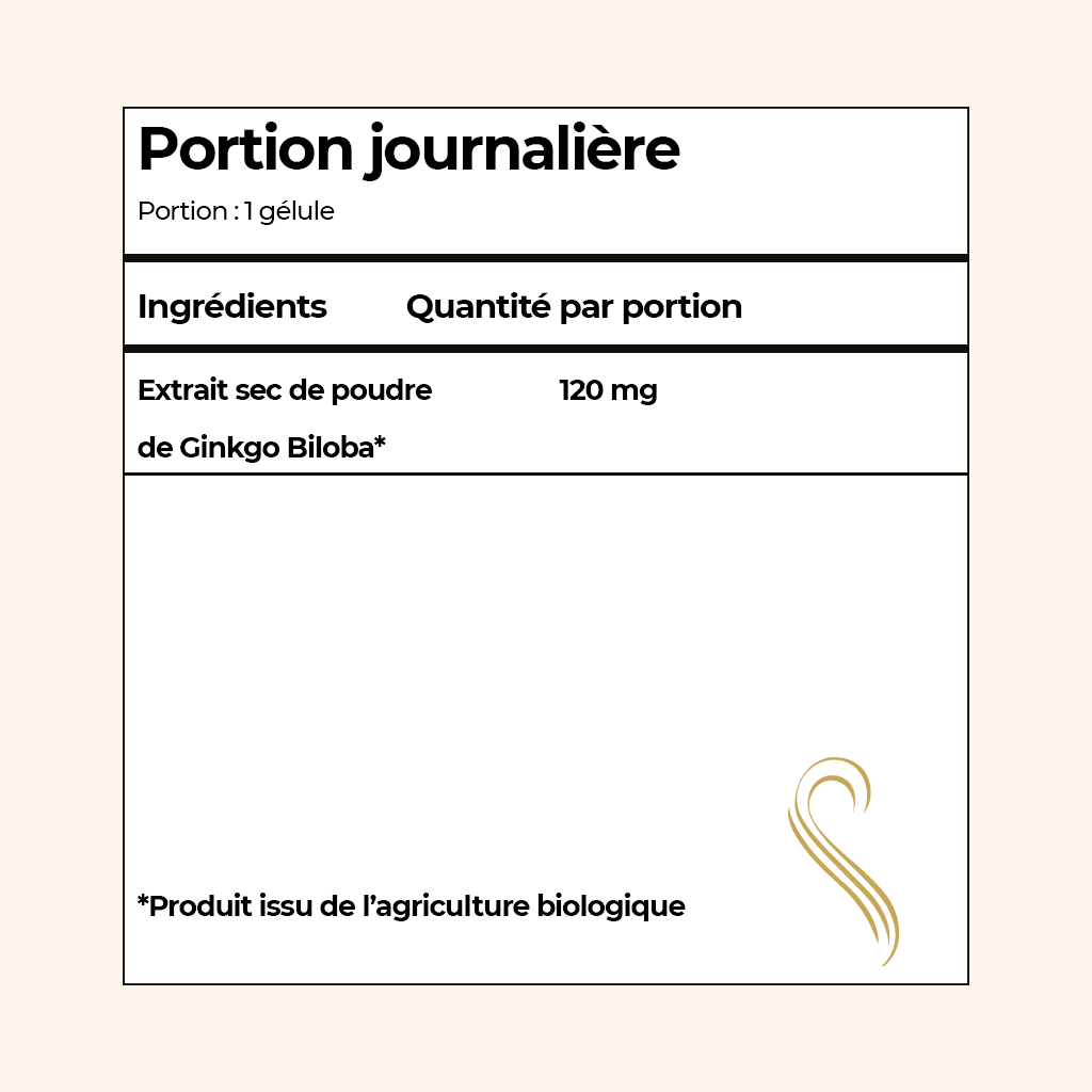 EXTRACTO SECO DE GINKGO ORGÁNICO