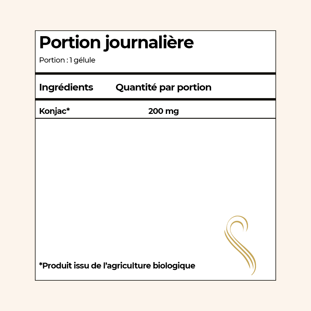 KONJAC - Mono plante Bio