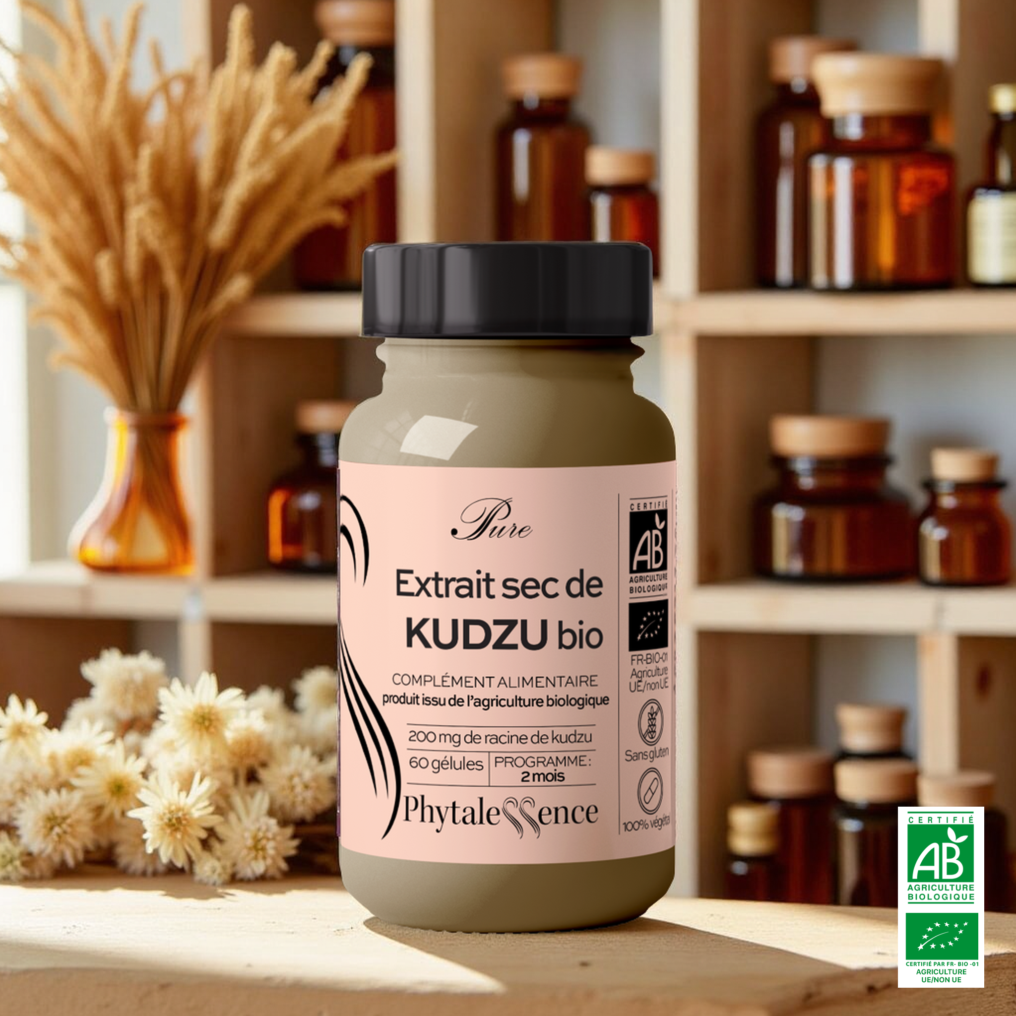 EXTRACTO SECO DE KUDZU ORGÁNICO 