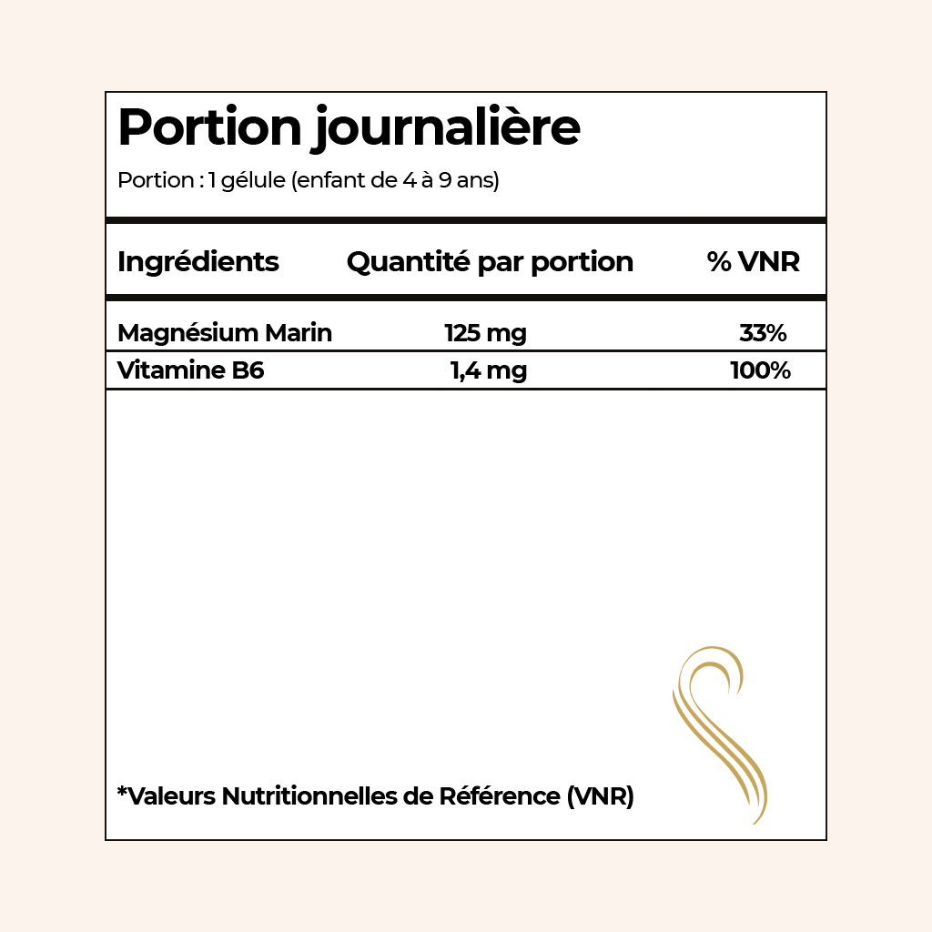 MAGNESIO MARINO B6 NIÑO