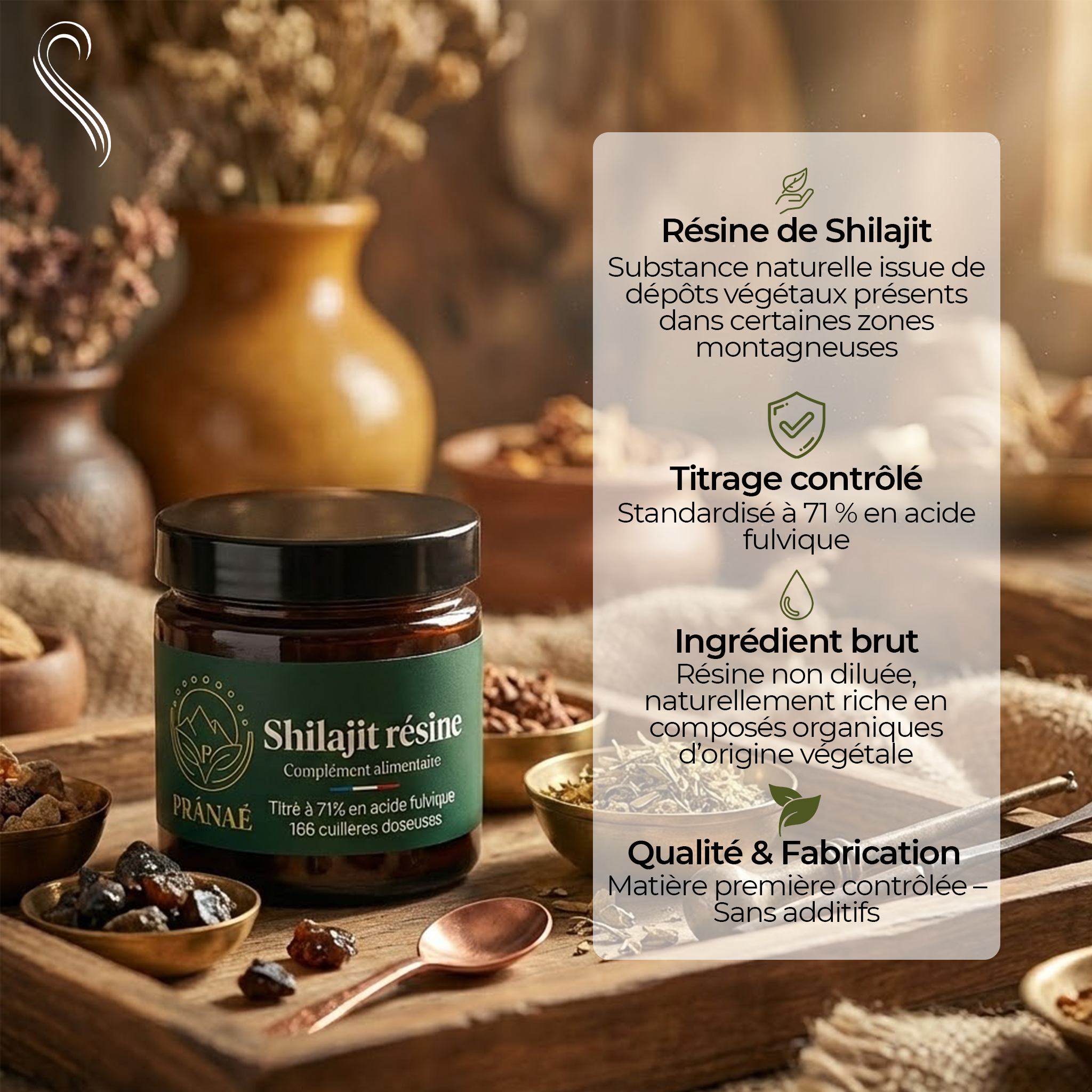 SHILAJIT RÉSINE