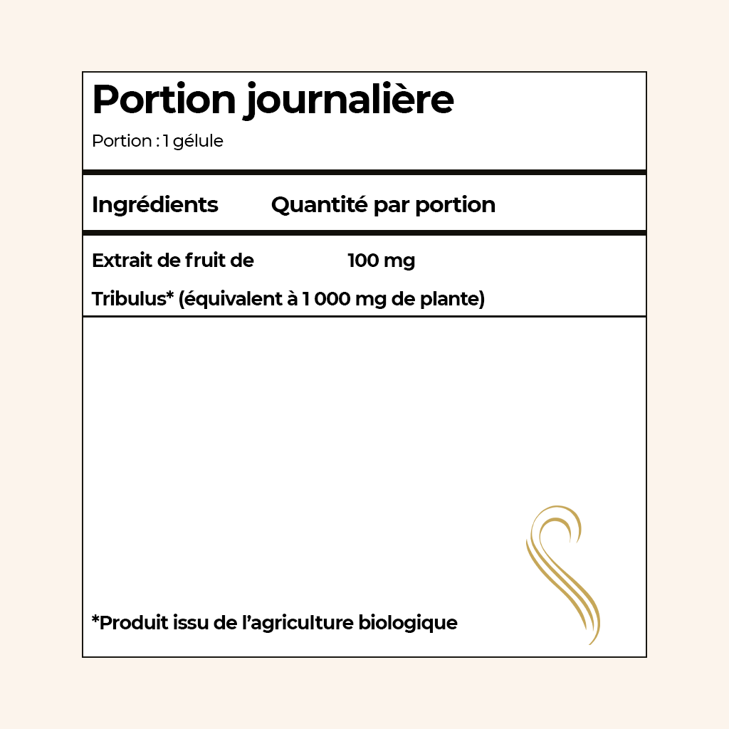 EXTRACTO SECO DE TRIBULUS ORGÁNICO