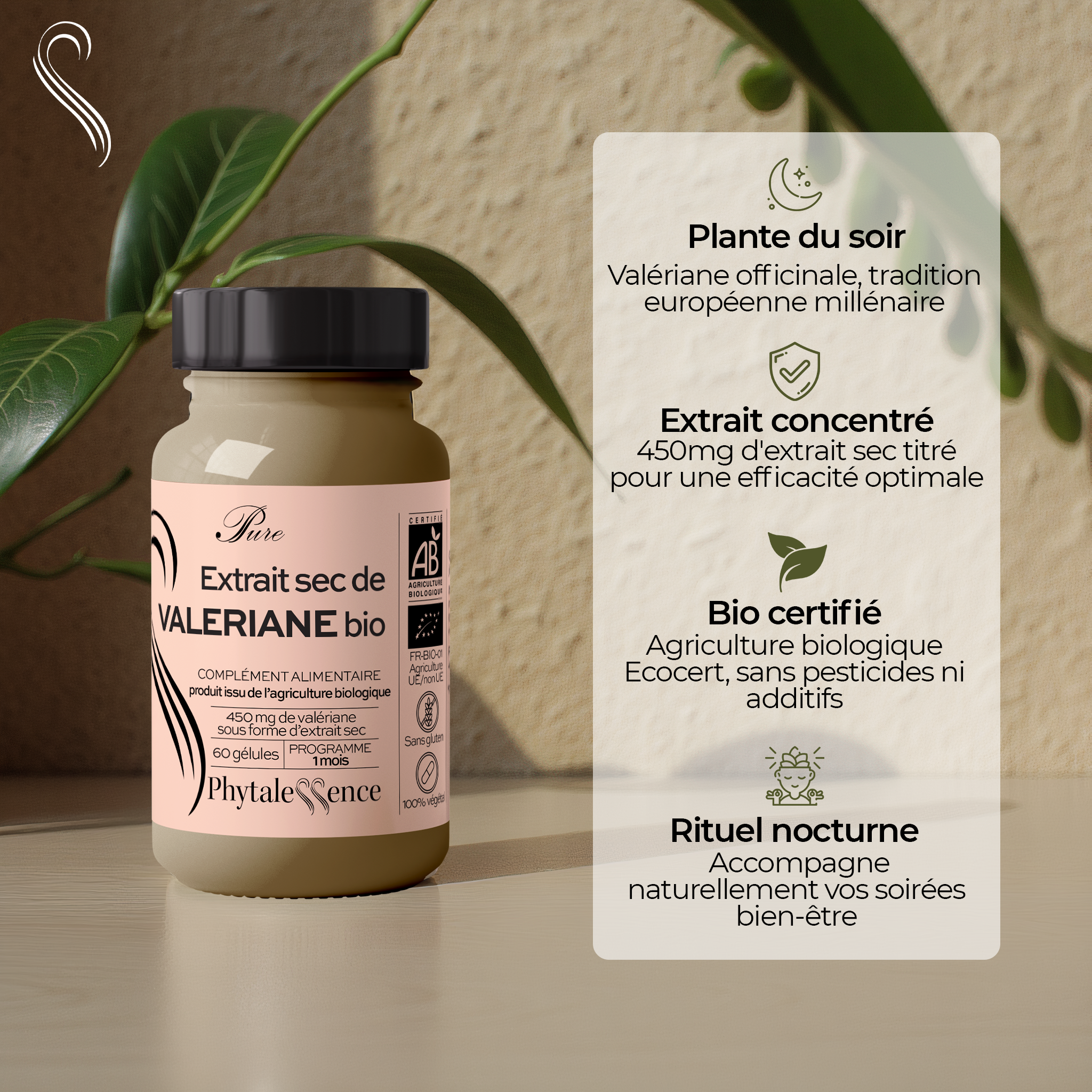 EXTRACTO SECO DE VALERIANA ORGÁNICA